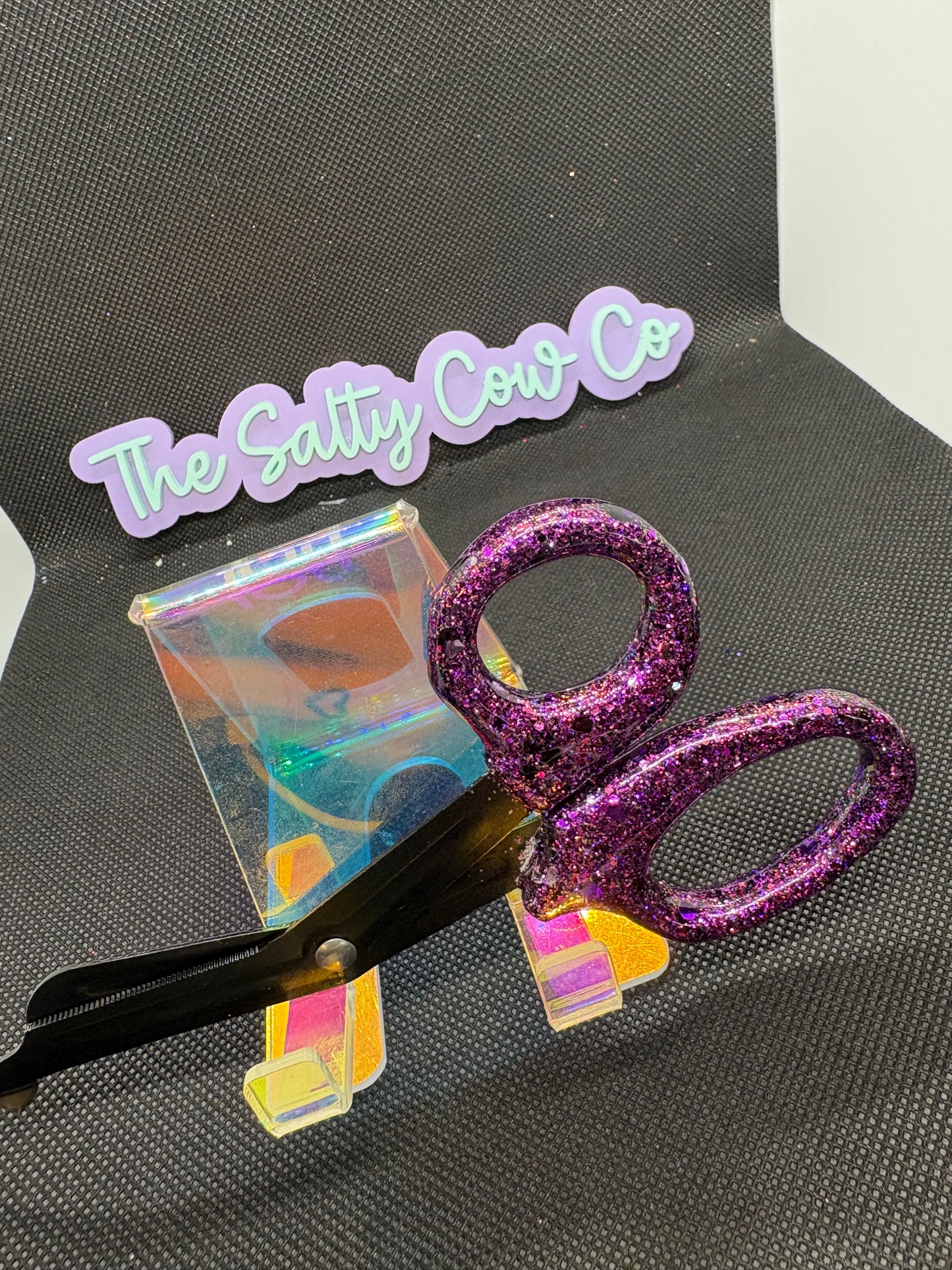 Glitter Trauma Shears (Salty Cow)