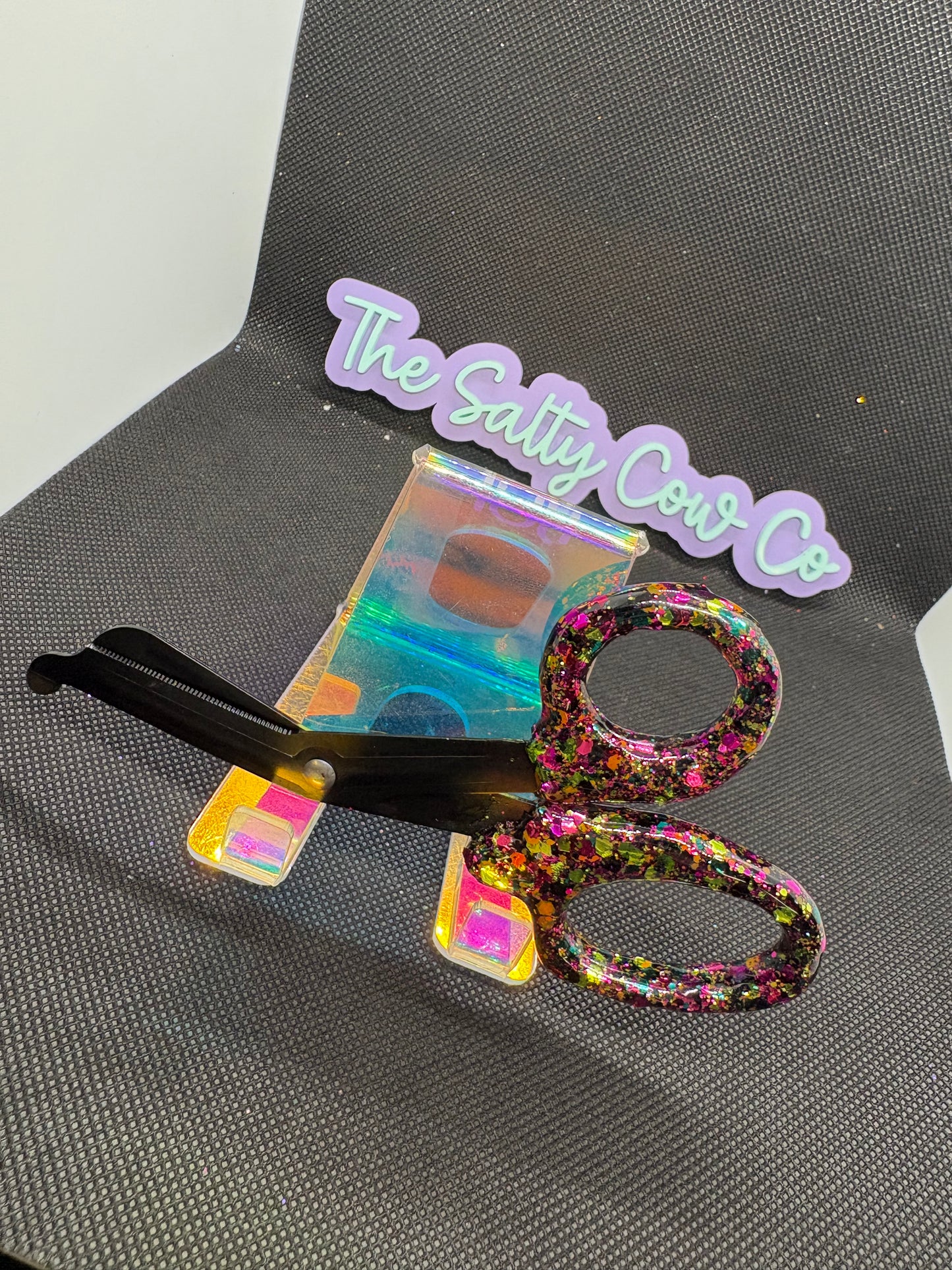Glitter Trauma Shears (Mad Hatter)