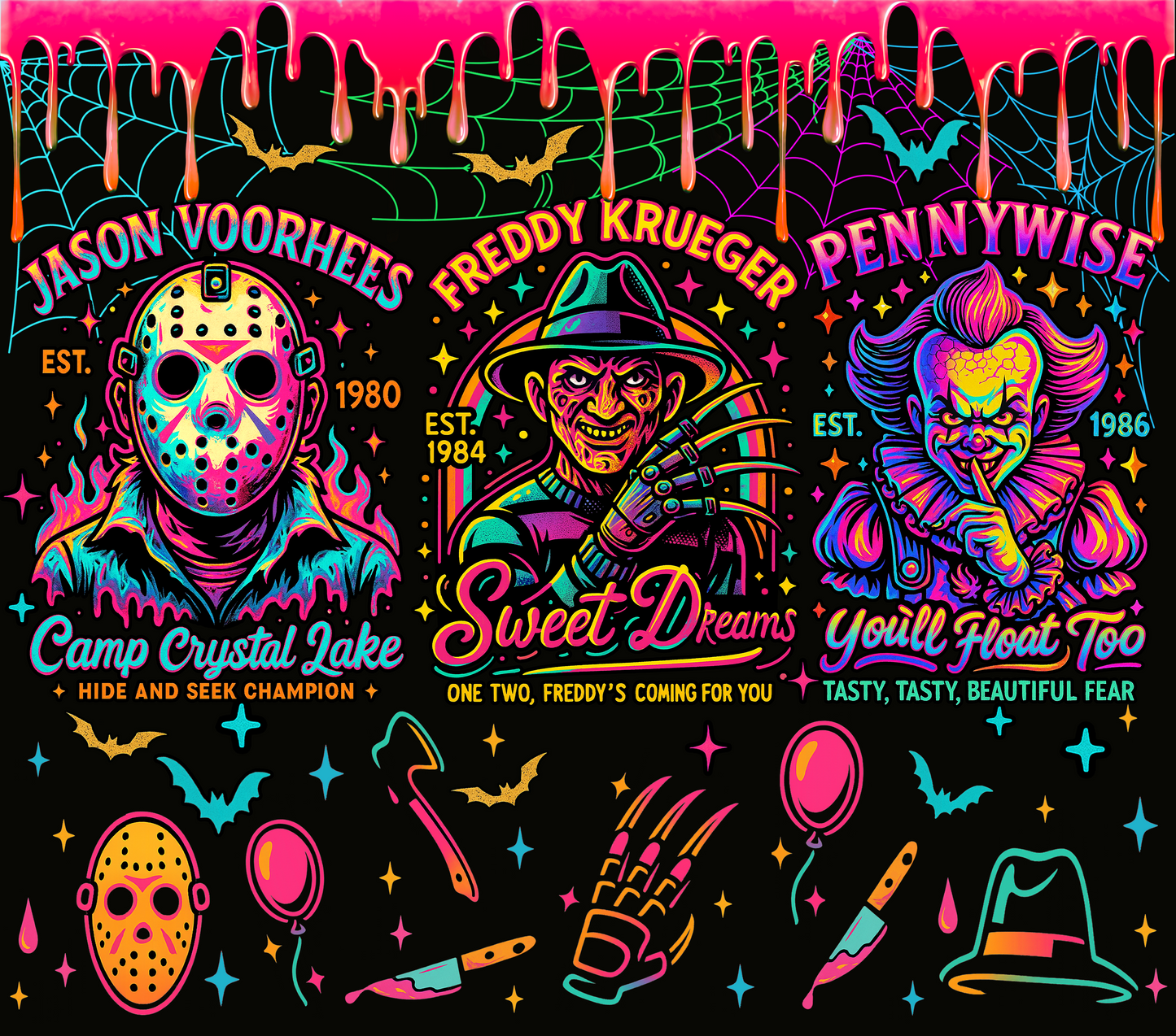 20oz Glow Tumbler - In Your Nightmare