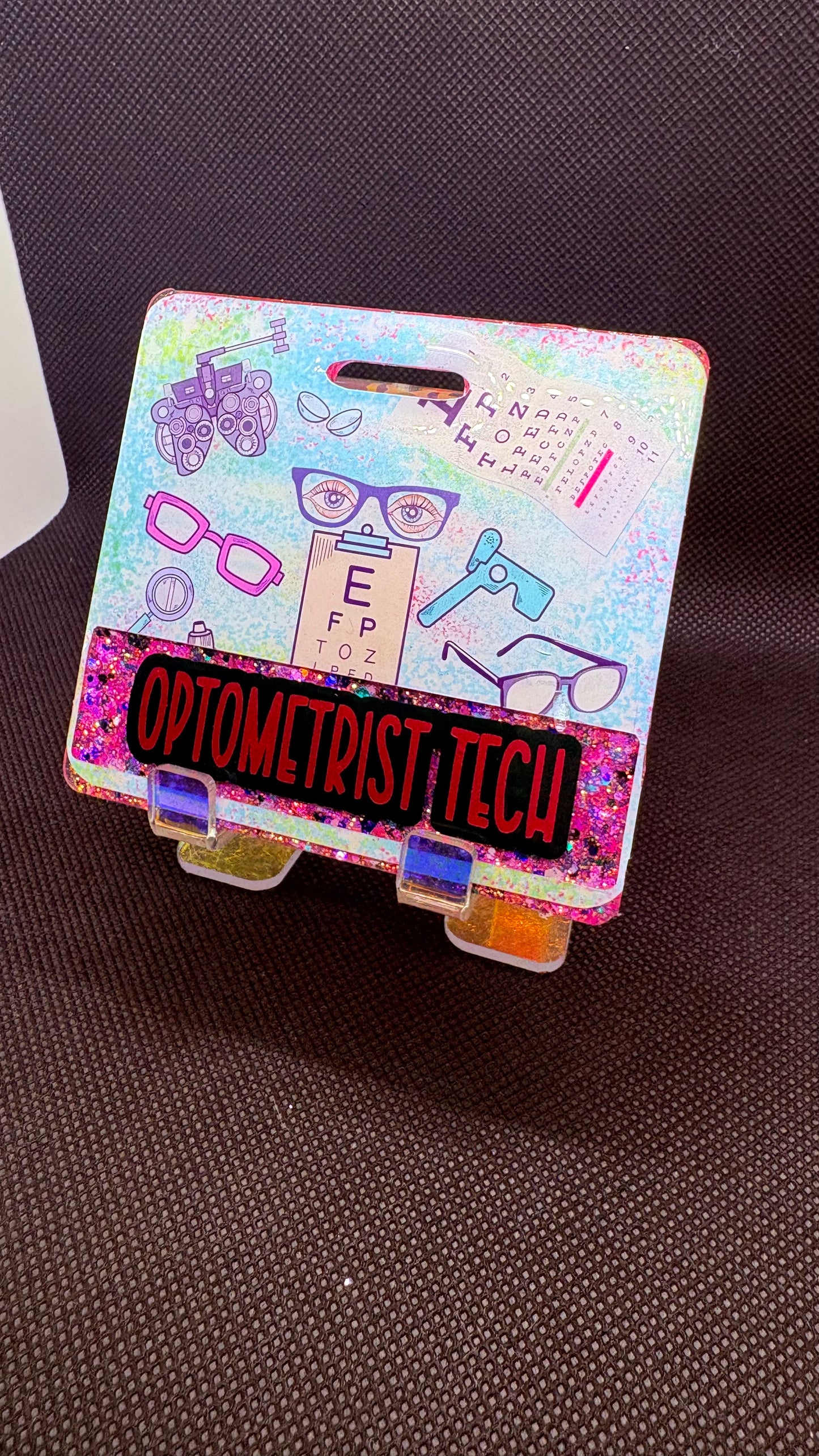 Optometrist Tech Badge Buddy