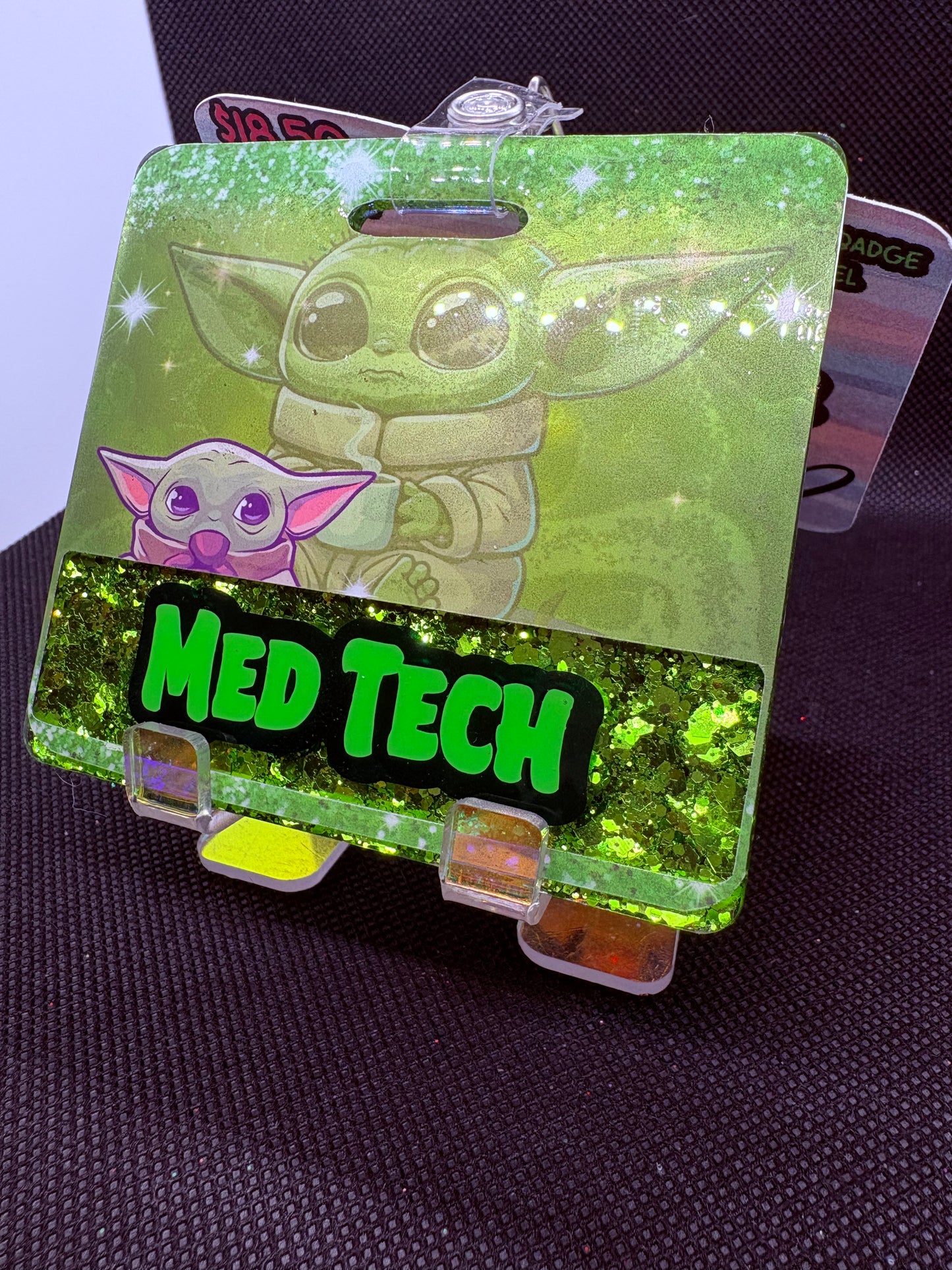 Baby Yoda Badge Buddy