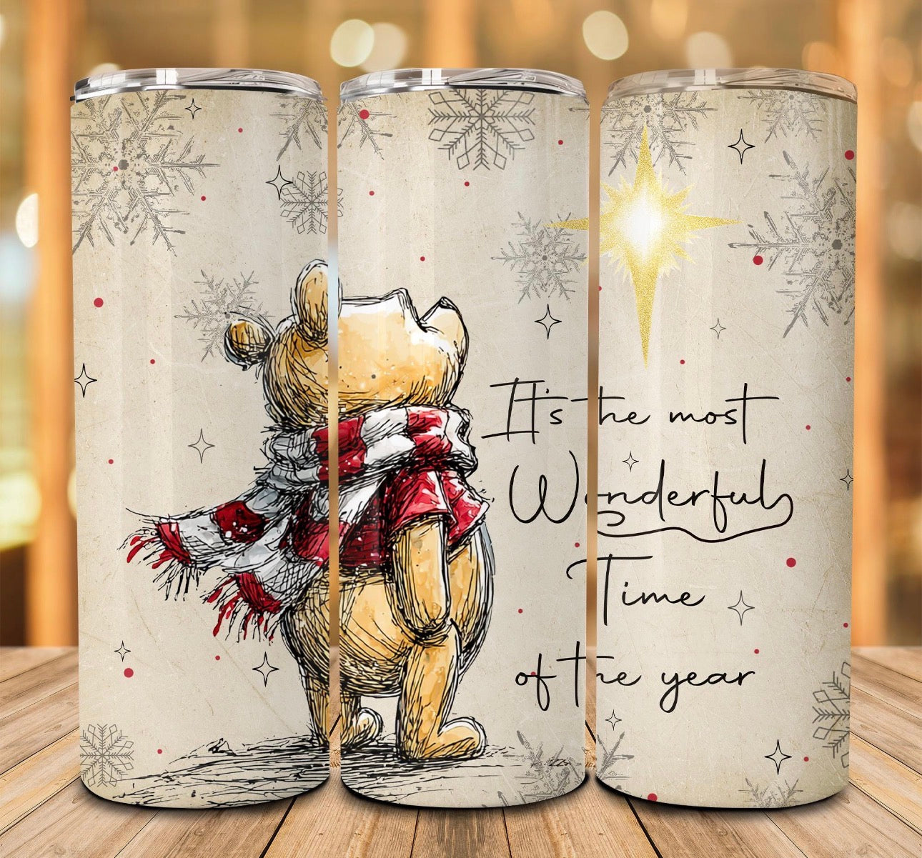 20oz Pooh Bear Tumbler