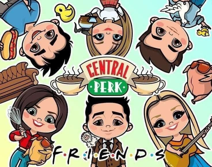 20 oz Skinny Tumbler - Central Perk Friendship