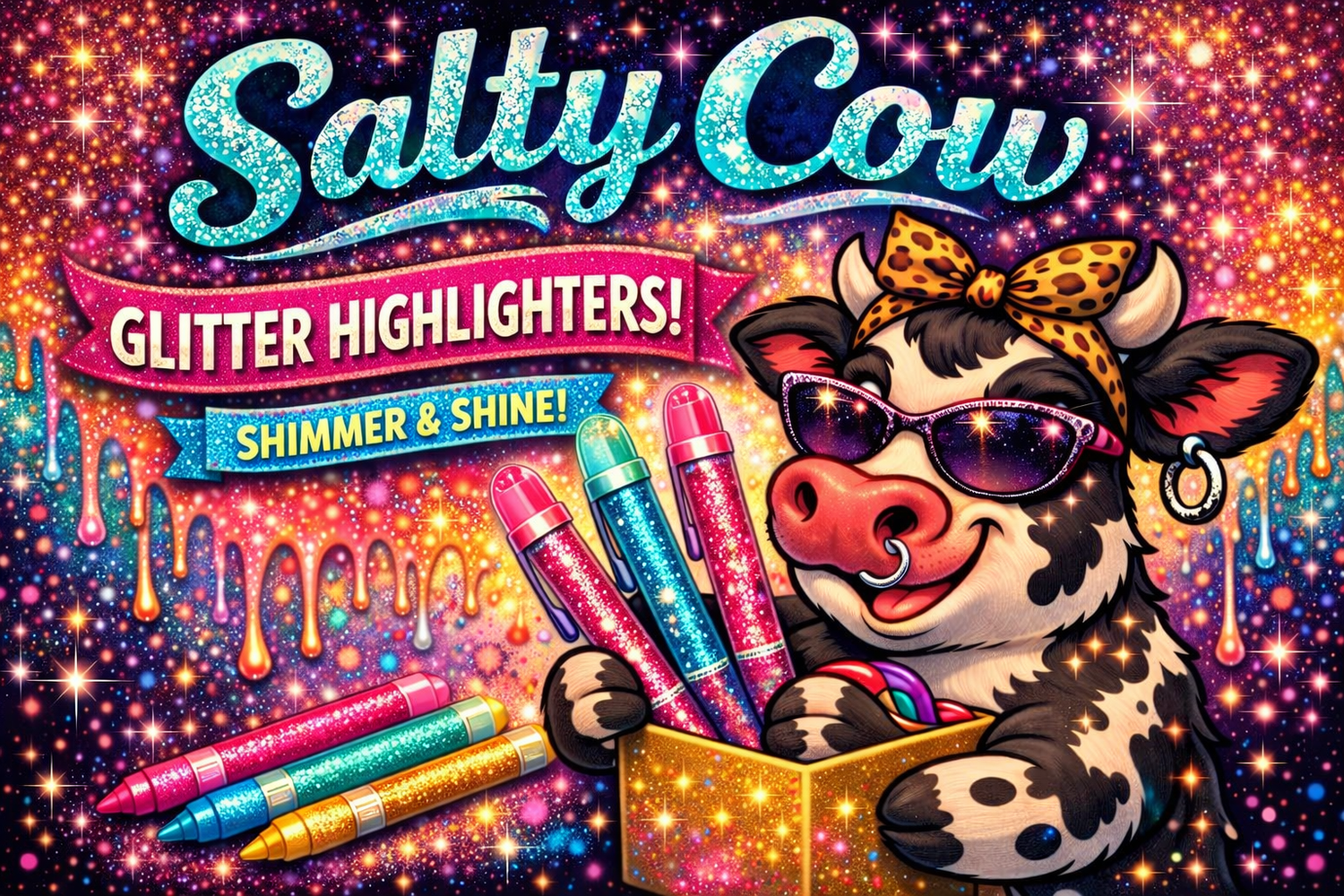 Glitter Highlighters