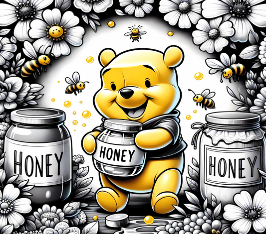 18oz Soap Dispensers - Honey Bear