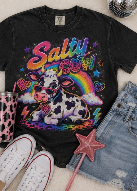 Salty Cow Neon Dreams Tee