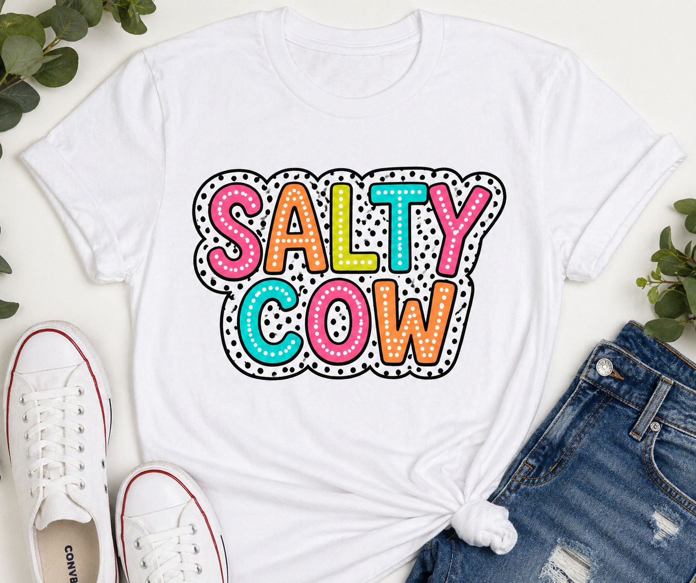 Salty Cow Simple Vibes Tee