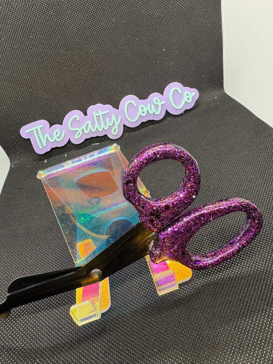 Glitter Trauma Shears (Salty Cow)