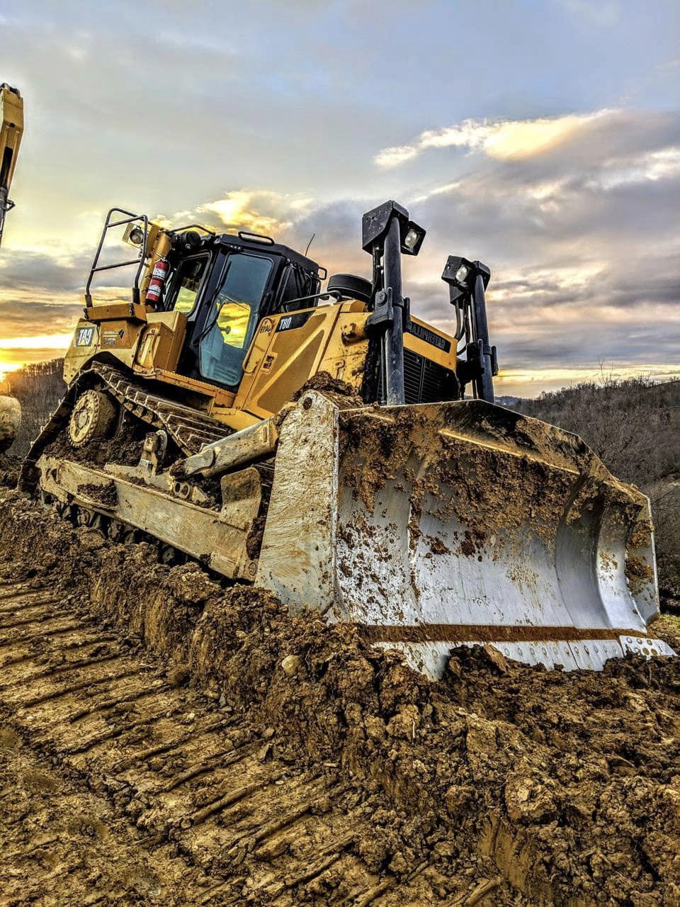 Personalized Dozer Tumbler | Custom Construction Cup | Custom Logo Tumbler | Tumbler for Him | Heavy Equipment Insulated Cup