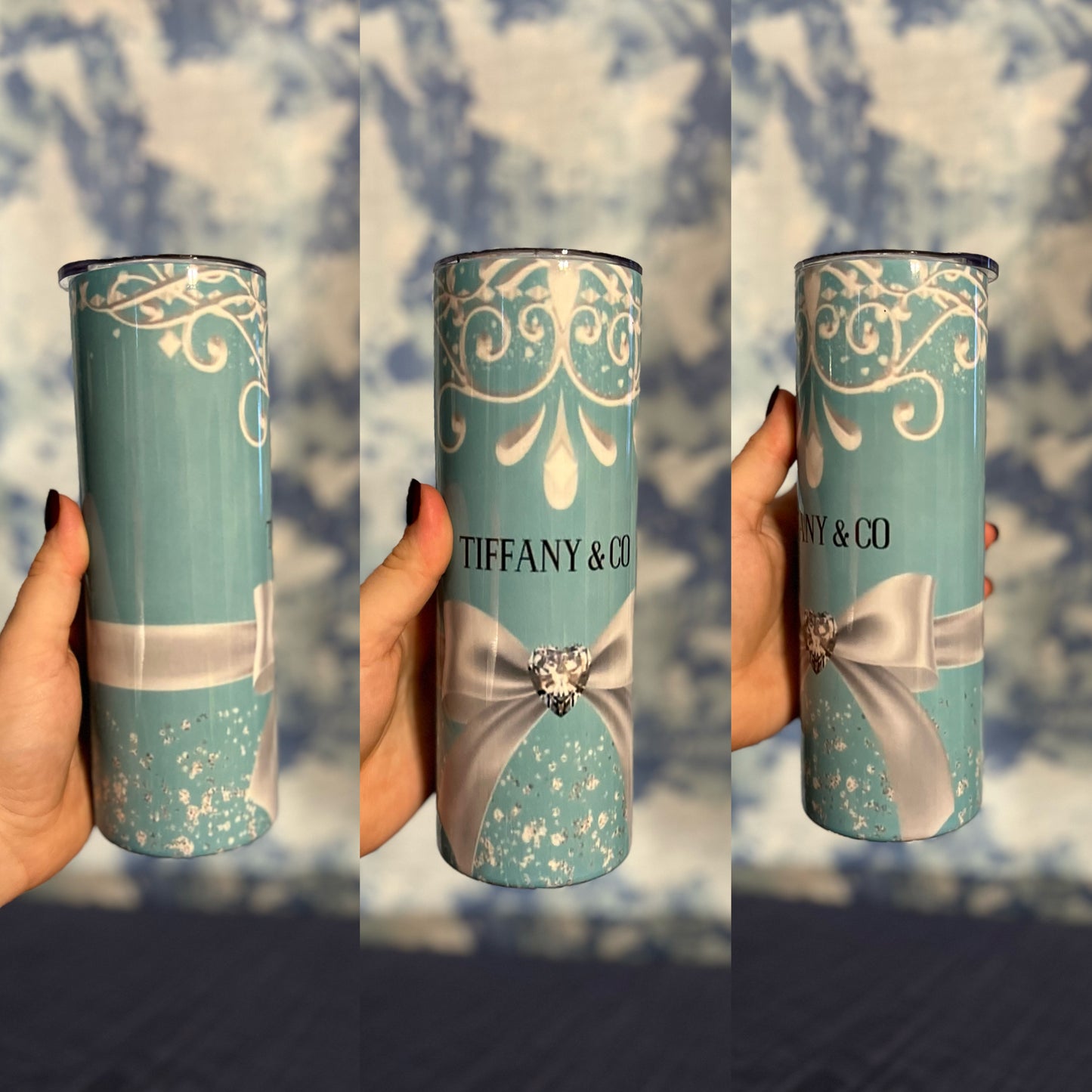 20 oz Tumbler - Elegant Blue
