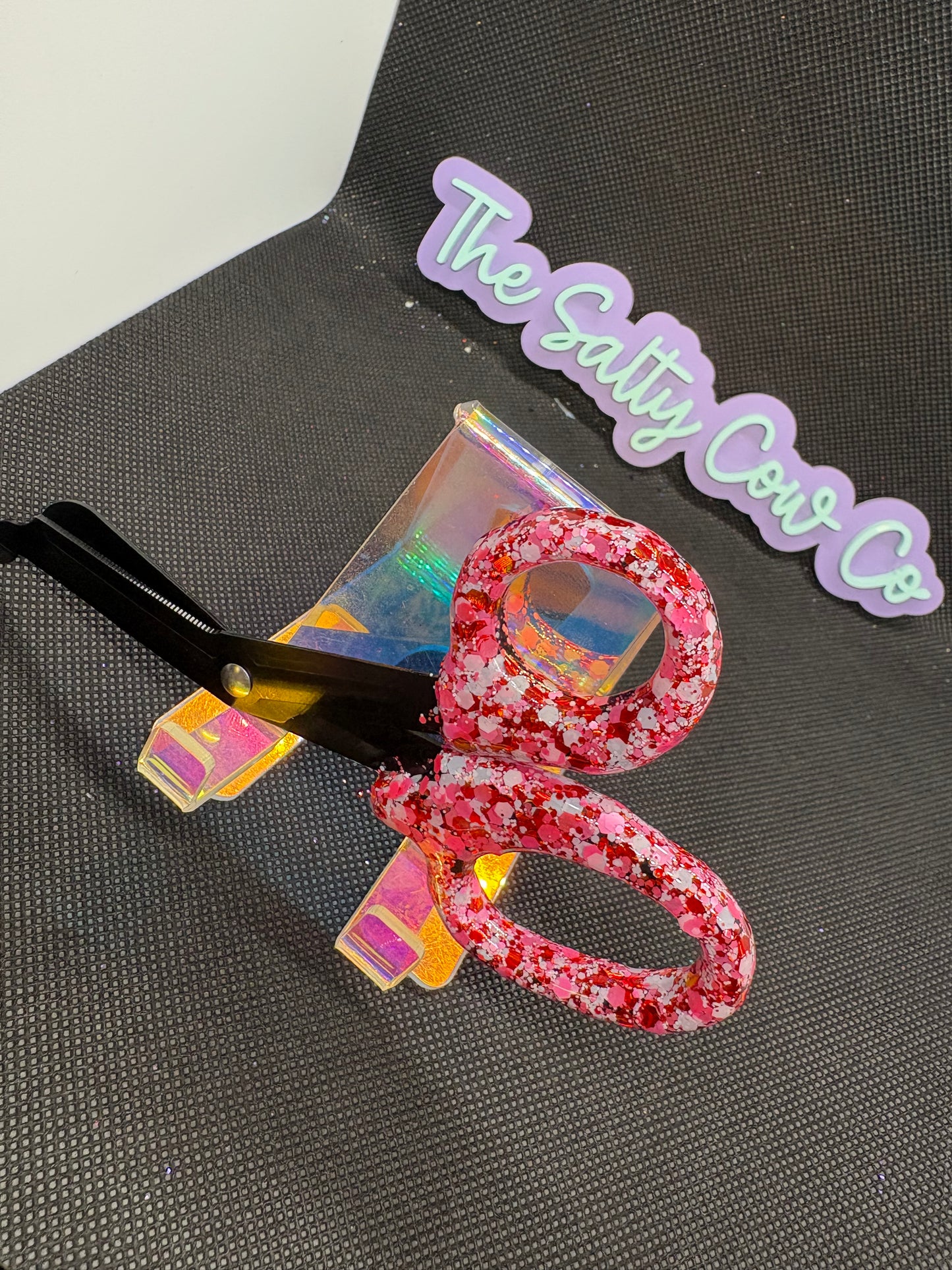 Glitter Trauma Shears (Be Mine)
