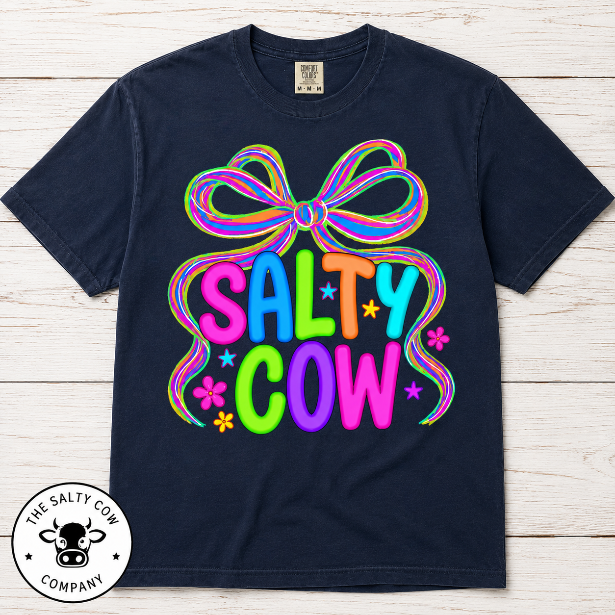 Neon Moo Magic Tee