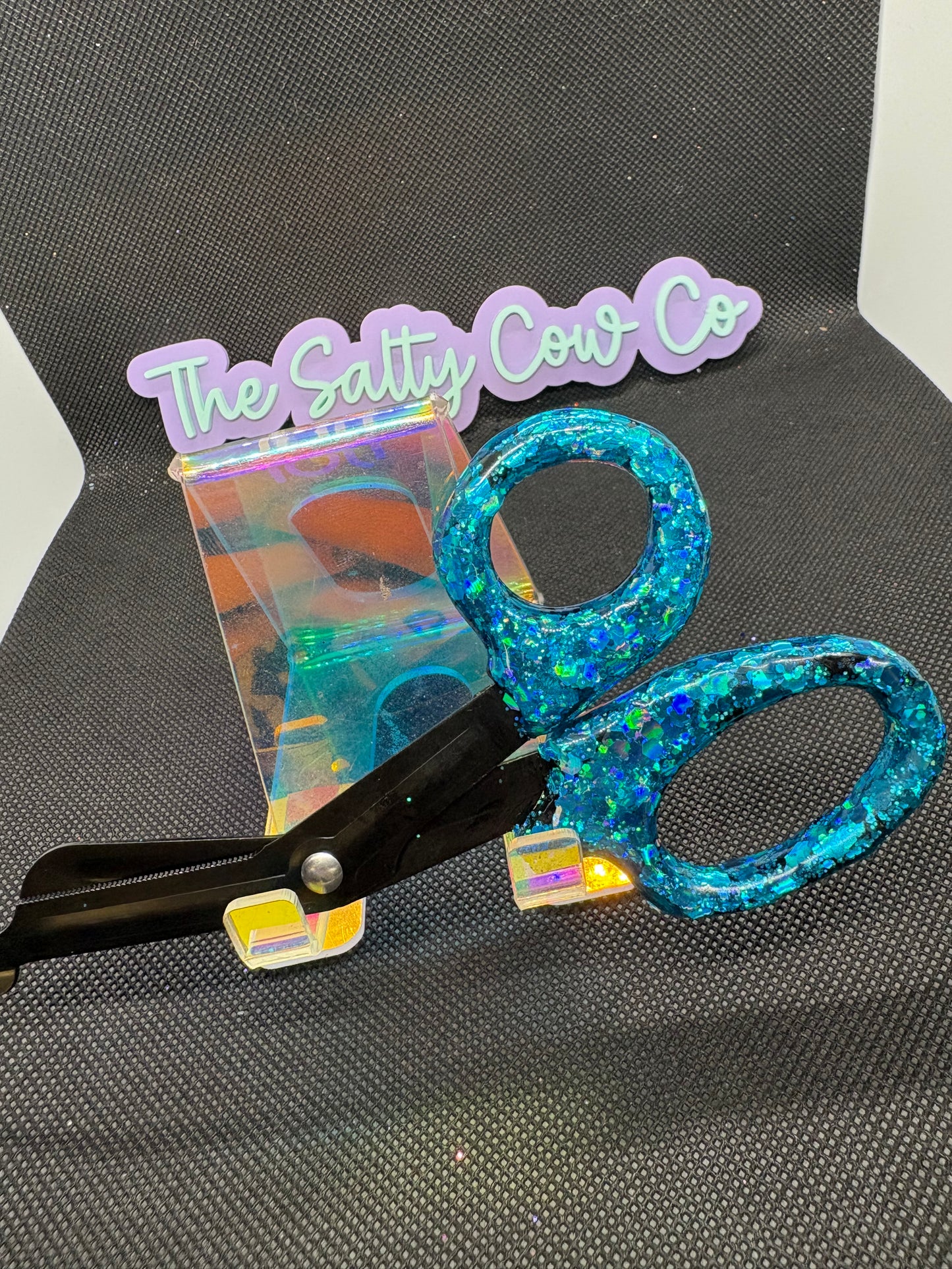 Glitter Trauma Shears (Flounder)