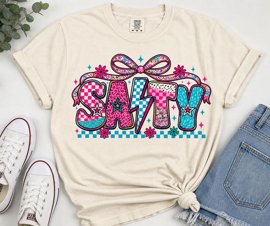 Salty Cow Retro Pop Tee