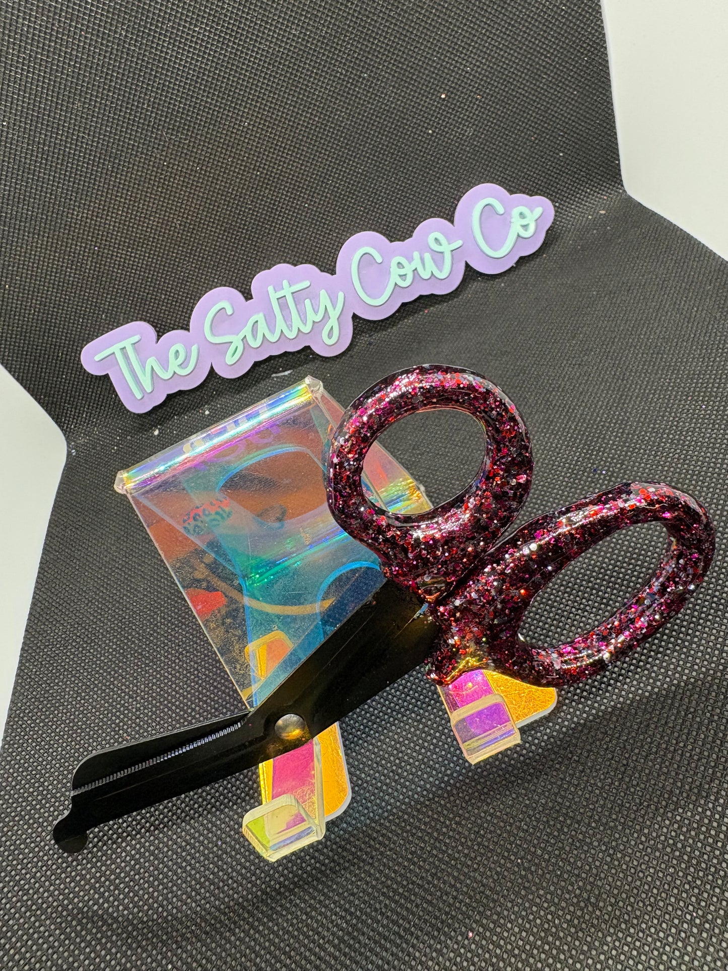 Glitter Trauma Shears (Poison Apple)