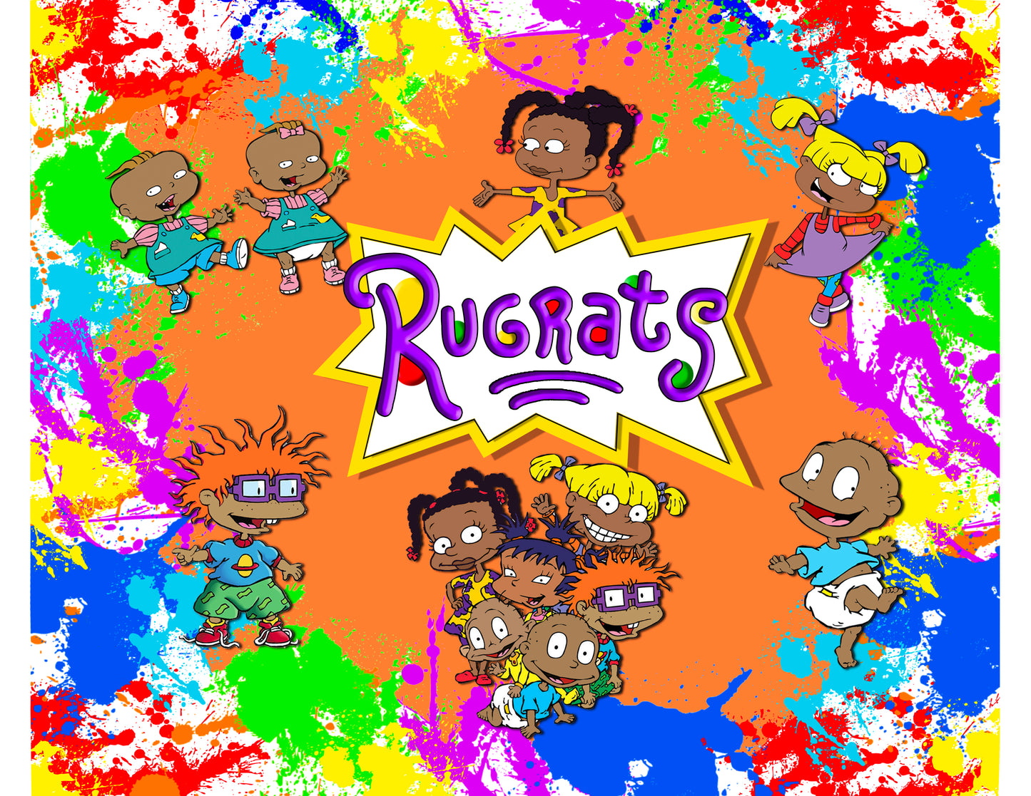 20 oz Skinny Tumbler - 90s Momma Raising Rugrats