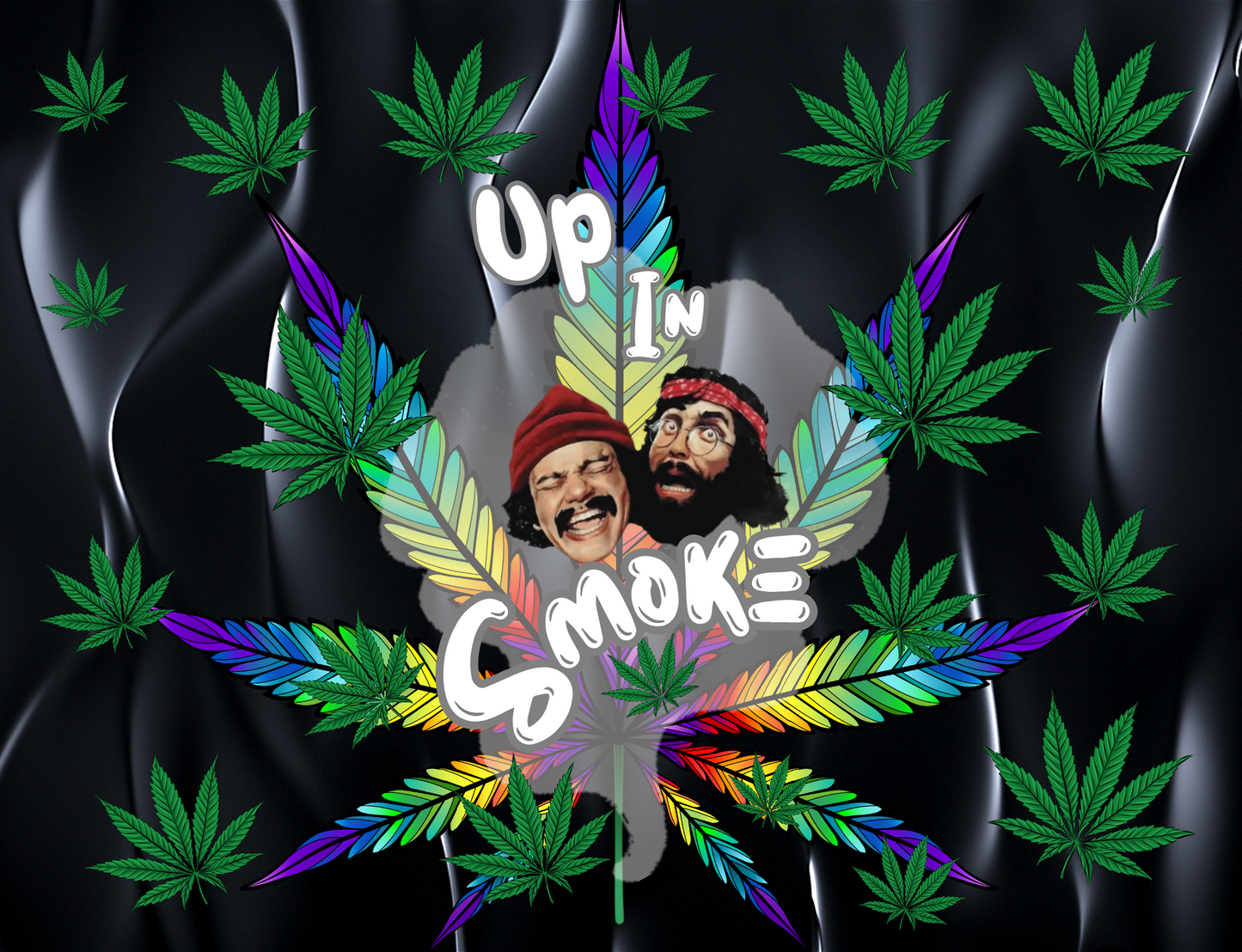 20oz Hookah Tumbler - Cheechhh and Chongggg