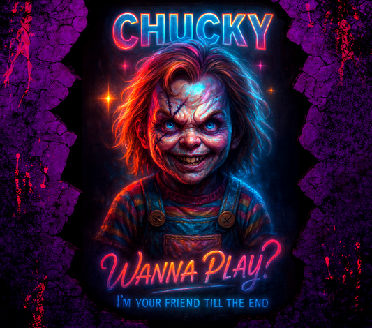20oz Chucky Glow Tumbler
