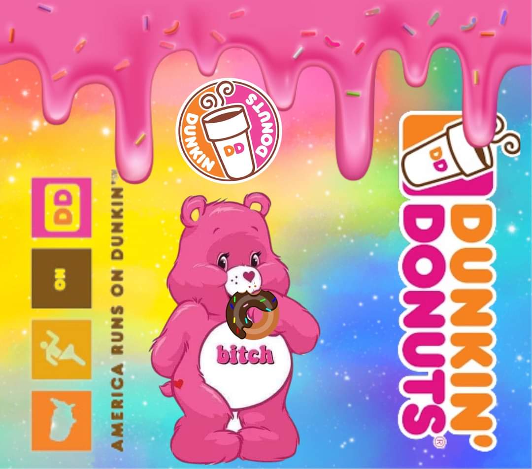 20 oz Skinny Tumbler - Dunkin Junkie