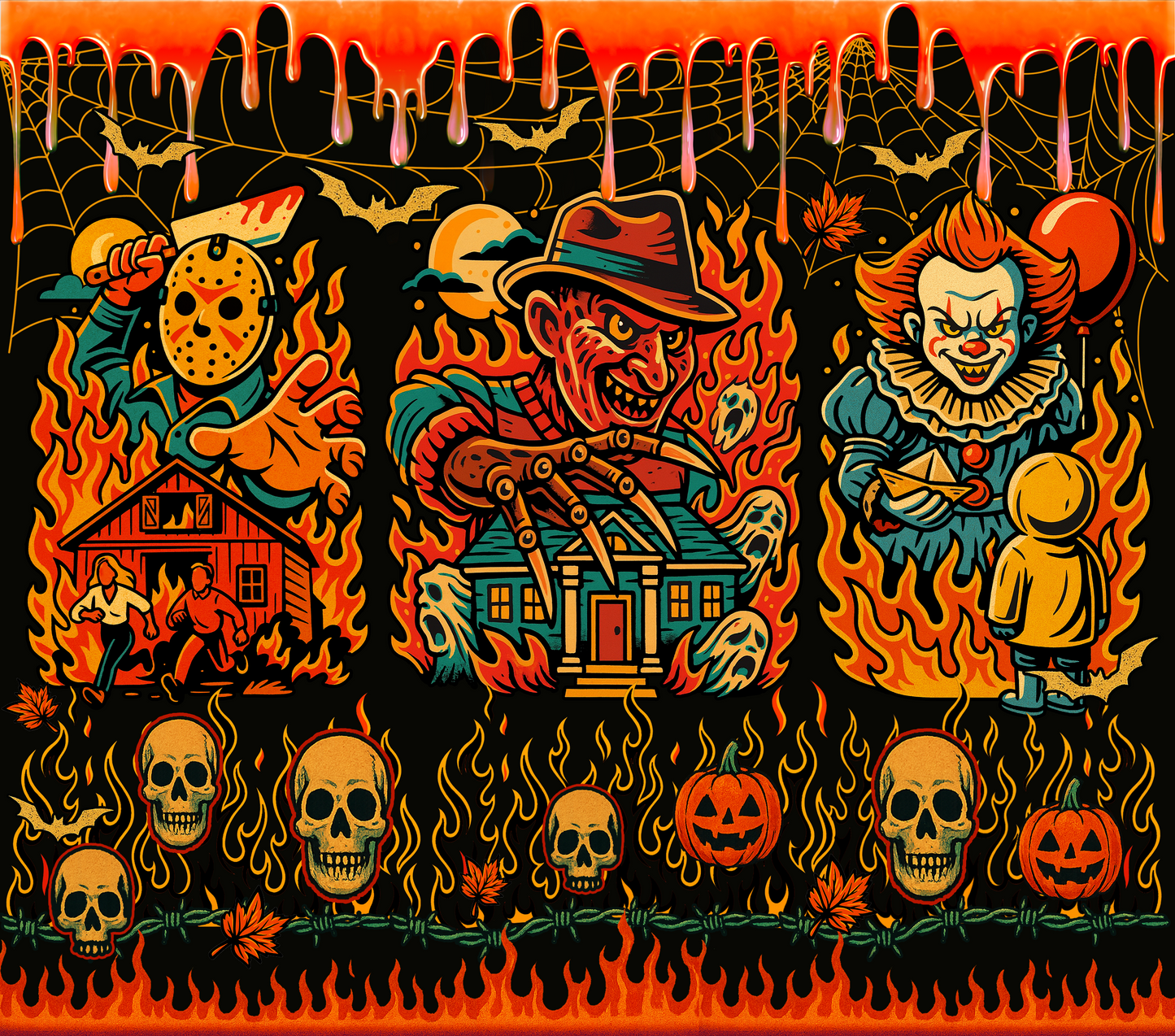 20oz Tumbler - Horror Games