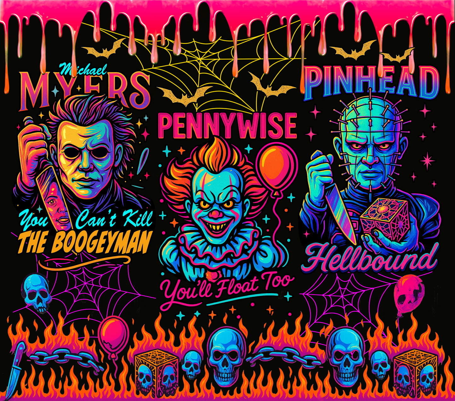 20oz Glow Tumbler - In Your Nightmare