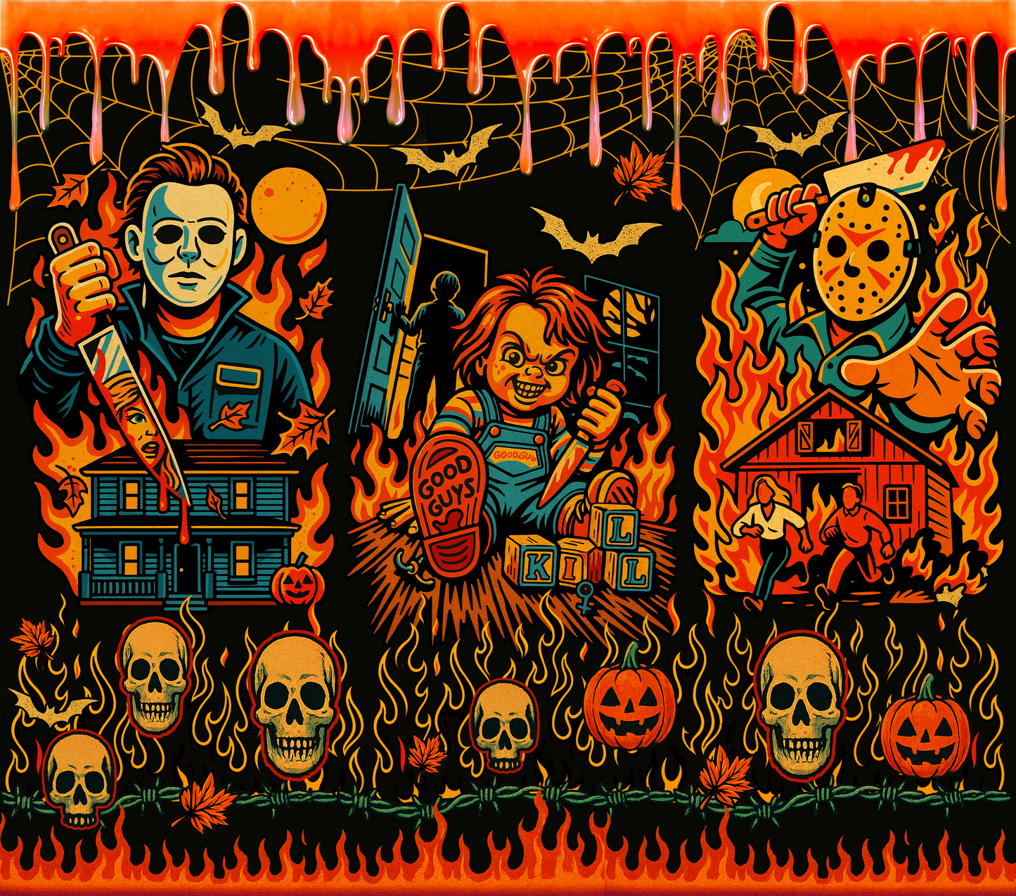 20oz Tumbler - Horror Games