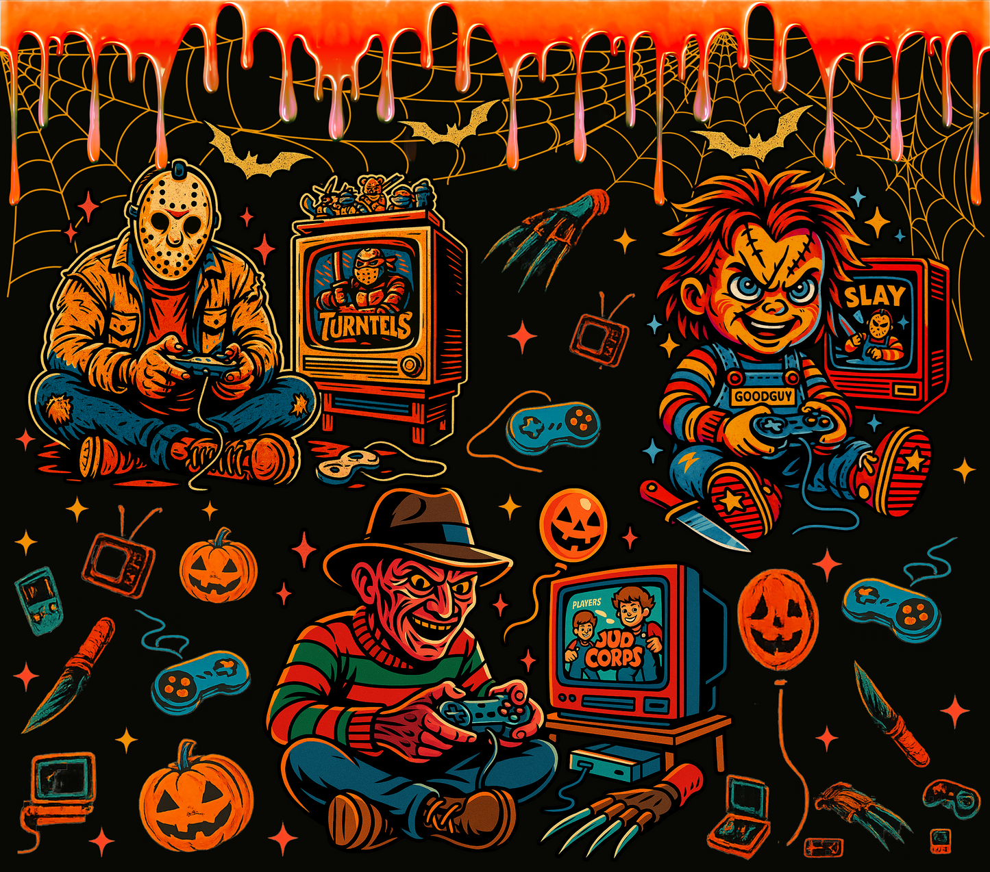 20oz Tumbler - Horror Games