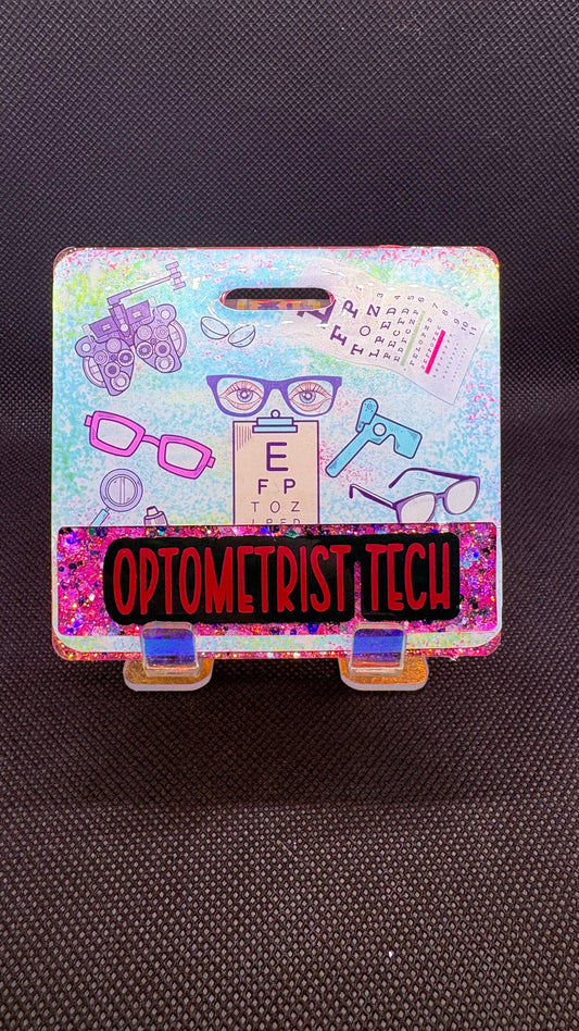 Optometrist Tech Badge Buddy
