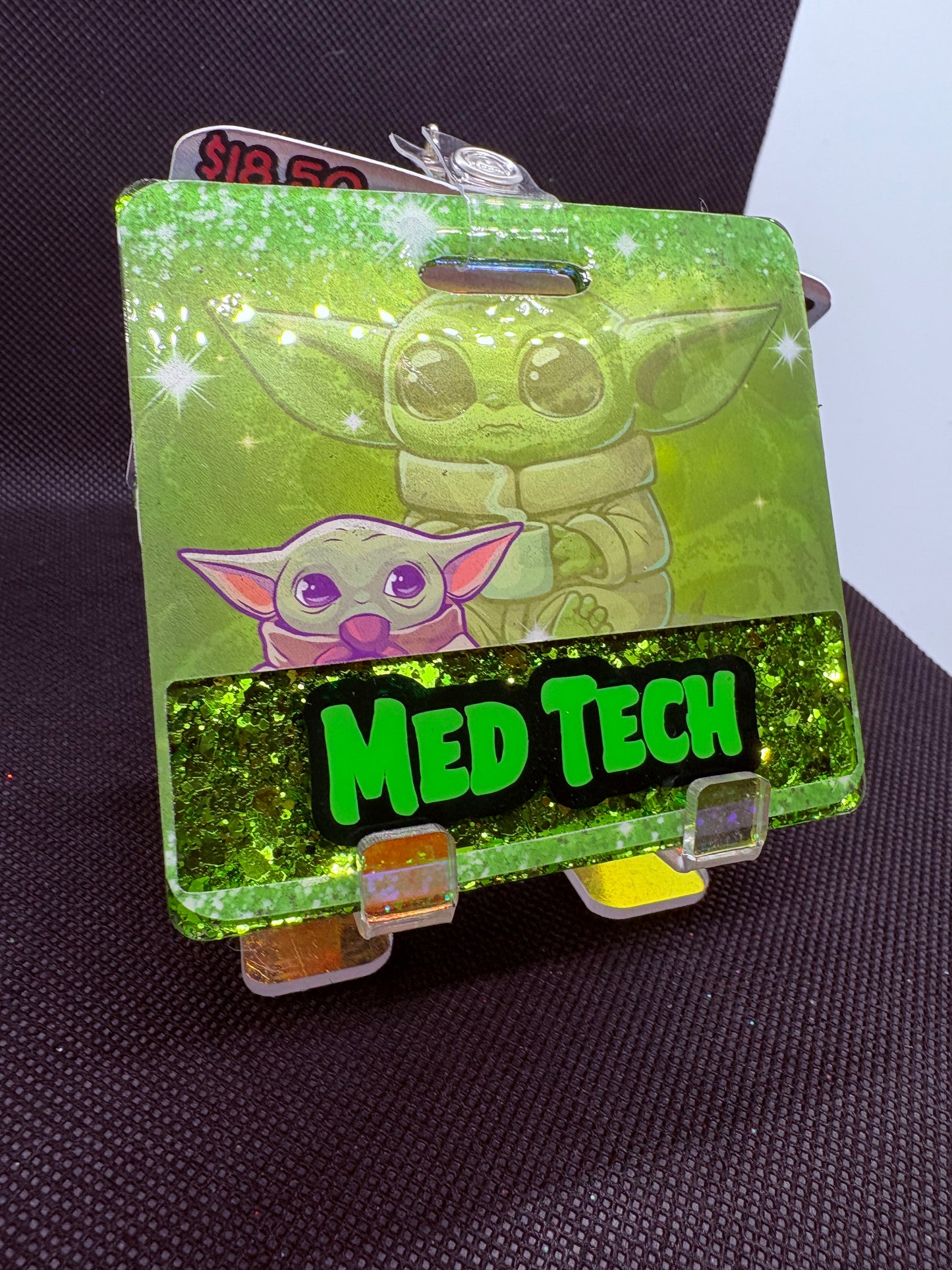 Baby Yoda Badge Buddy