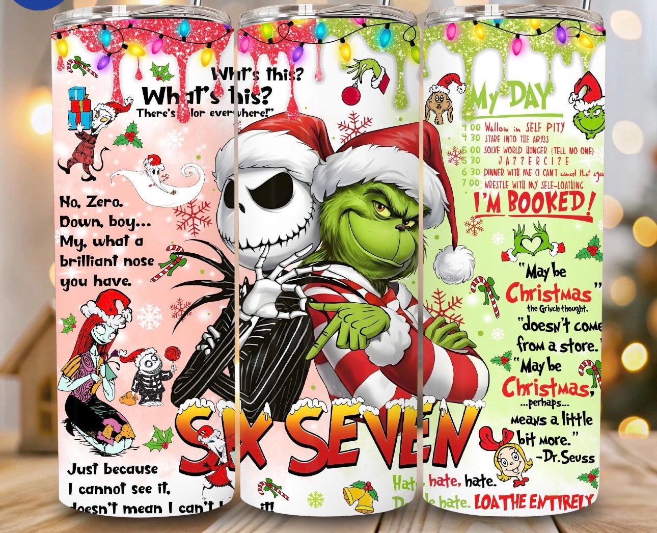 20oz Grinch Tumblers