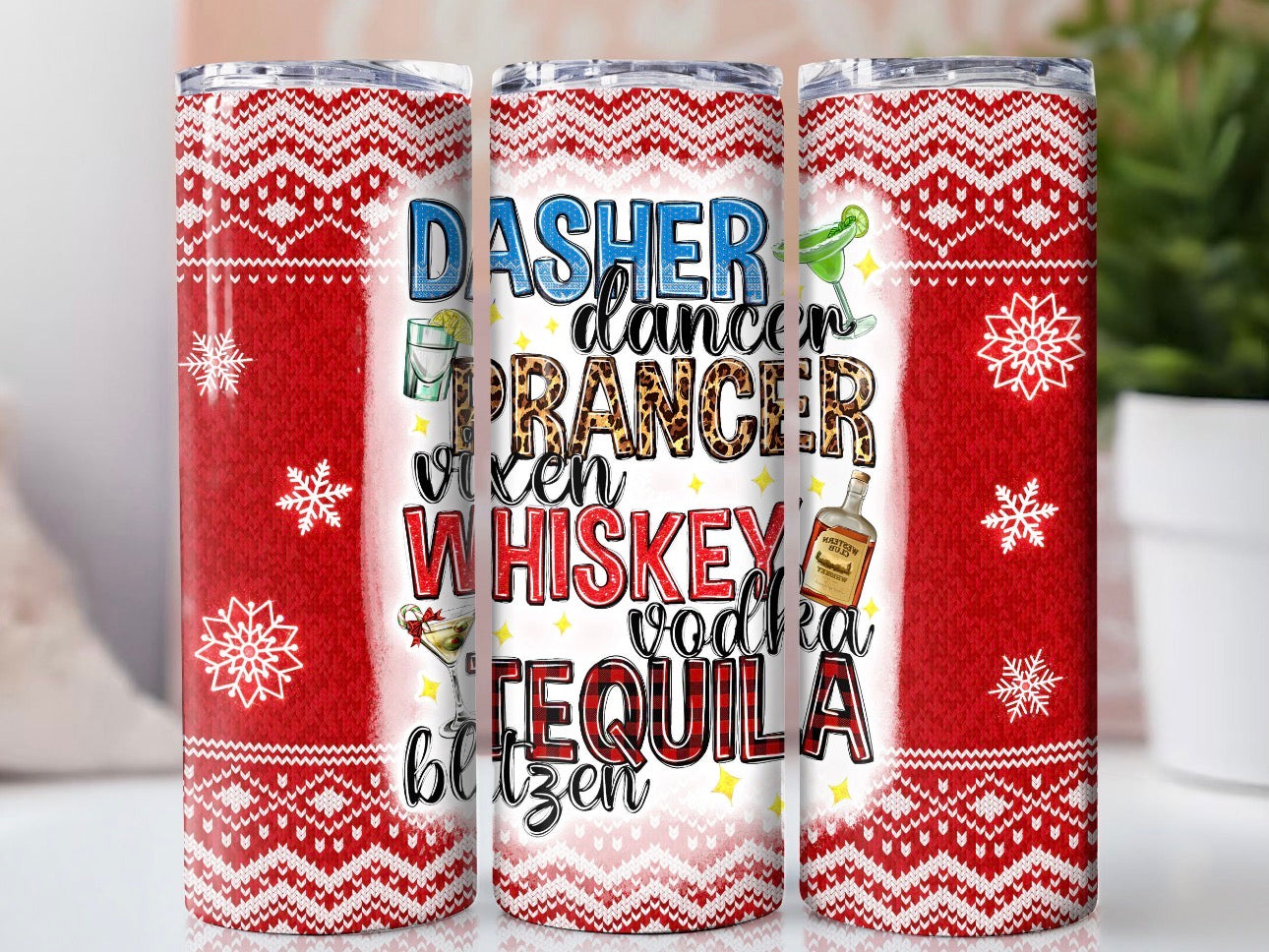 20oz Christmas Tumblers