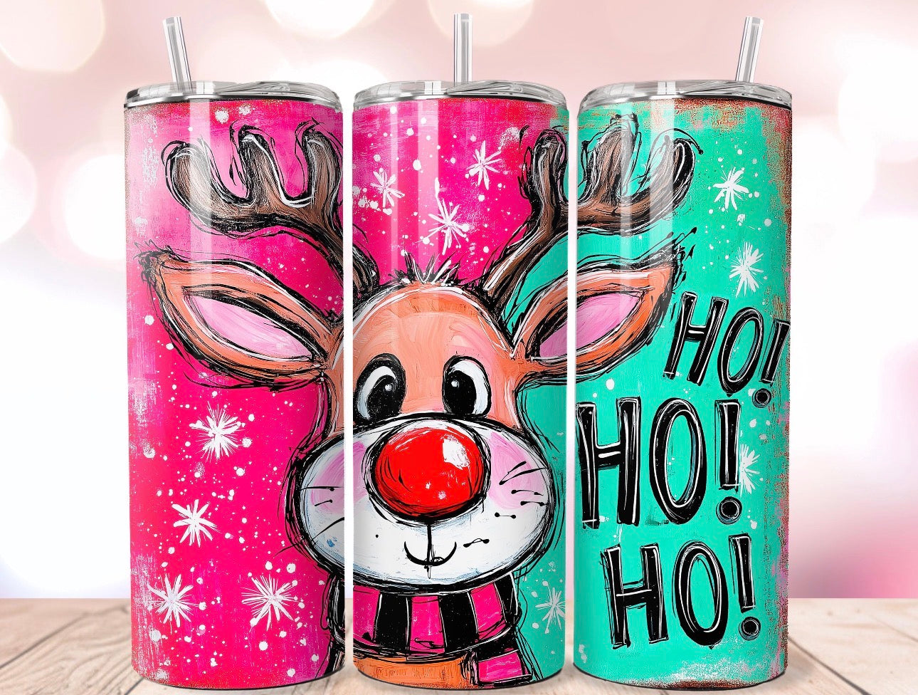 20oz Christmas Tumblers