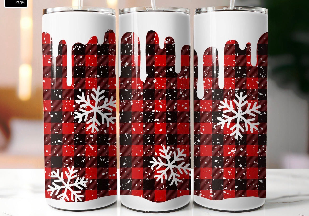 20oz Christmas Tumblers