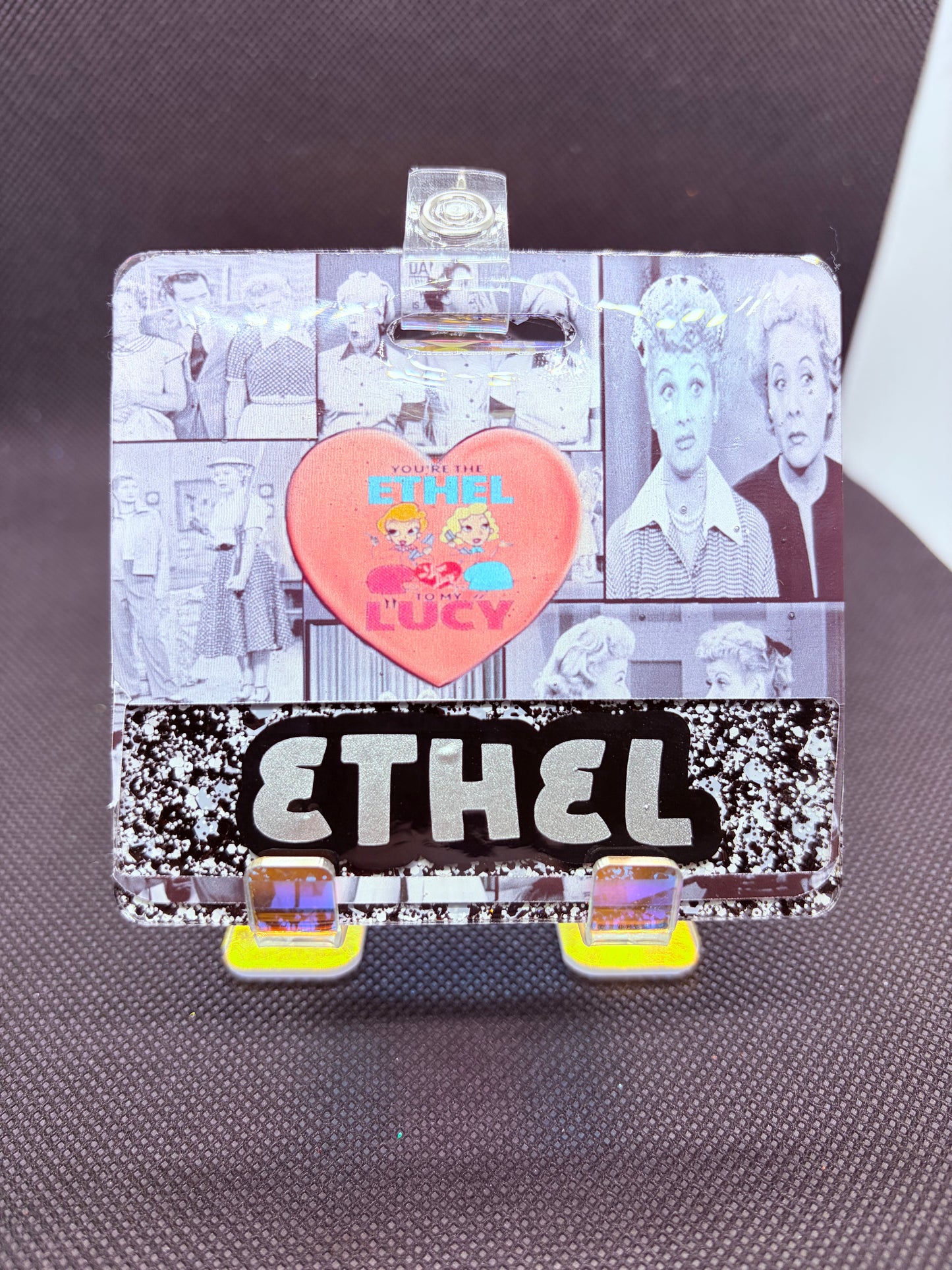 I Love Lucy Badge Buddy