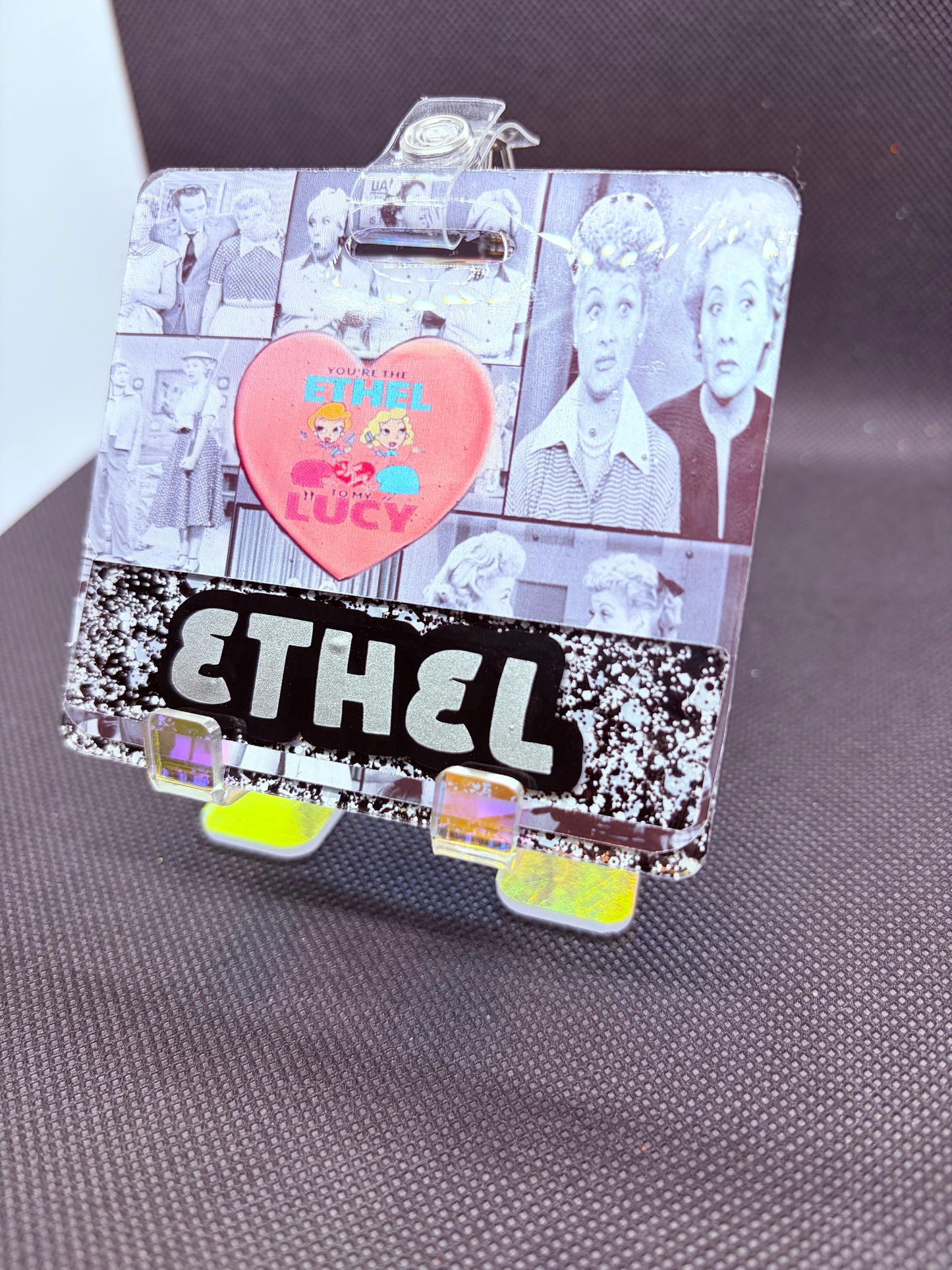 I Love Lucy Badge Buddy