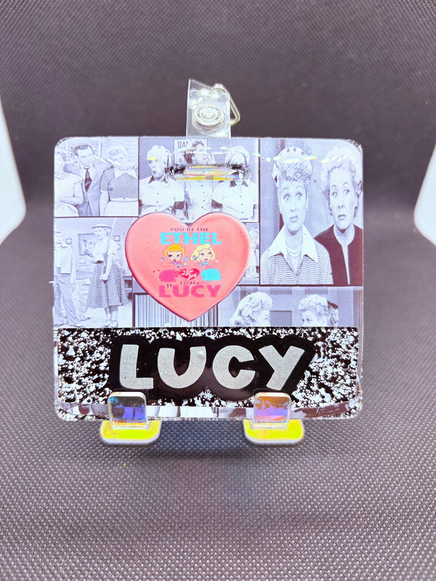 I Love Lucy Badge Buddy