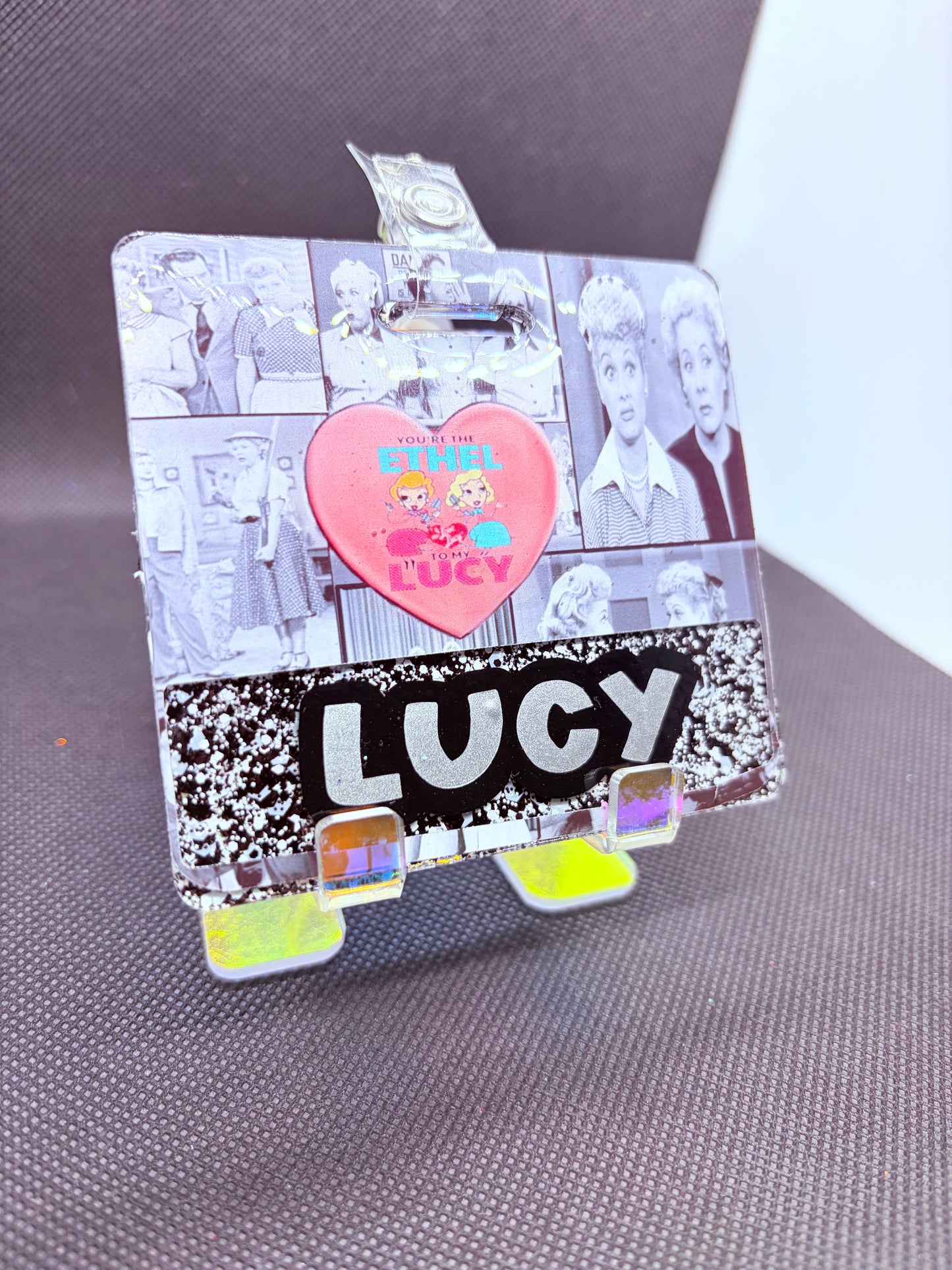I Love Lucy Badge Buddy