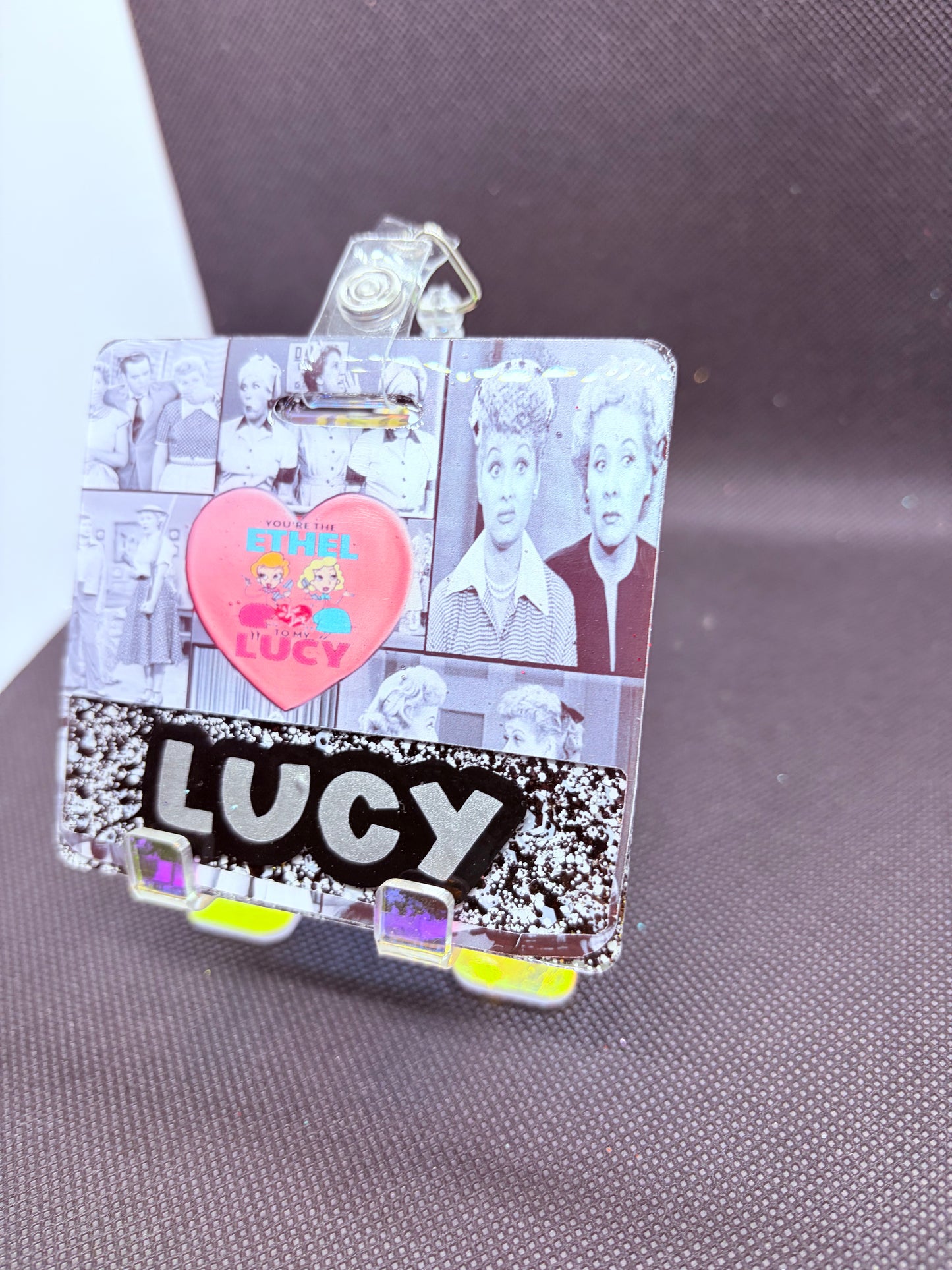 I Love Lucy Badge Buddy