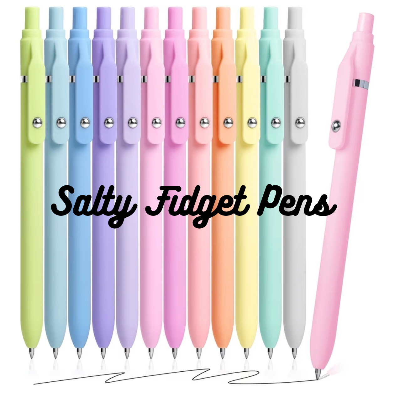 Salty Design Glitter Pens