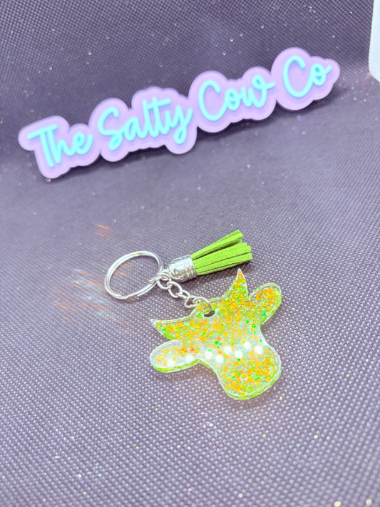 Salty Cow Keychain