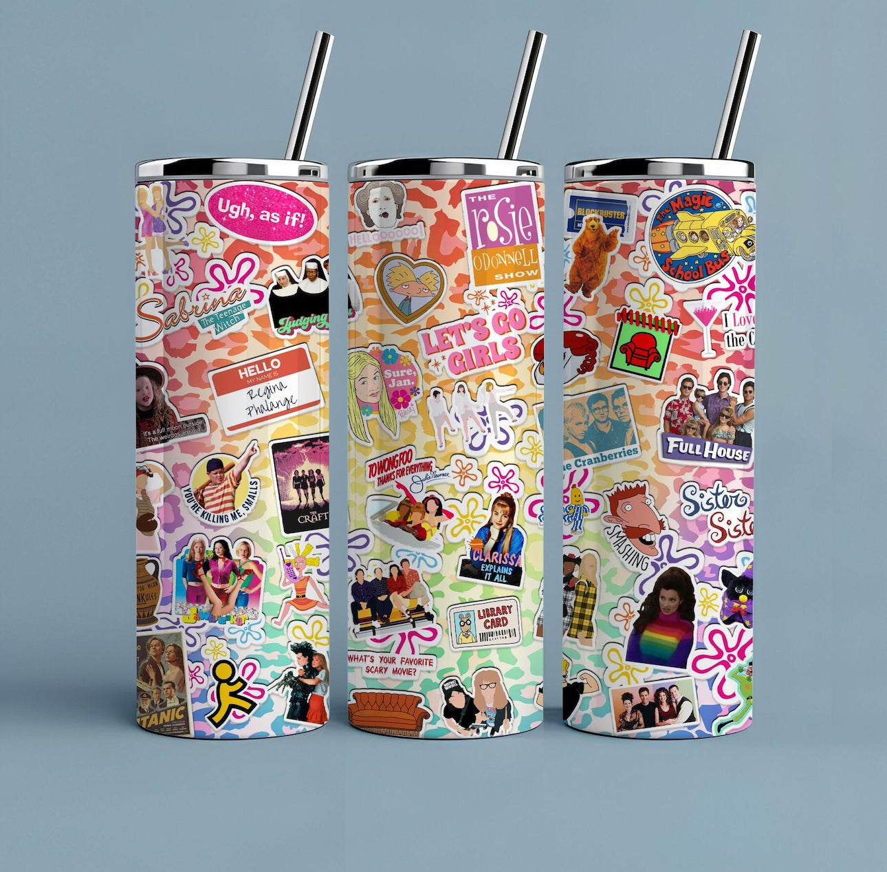 20oz Skinny Tumbler 90 Showback