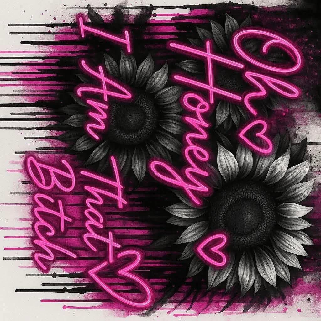 20oz Tumbler - Neon Oh Honey