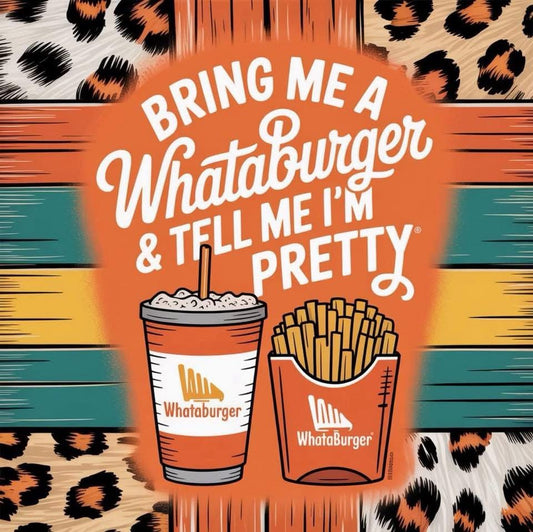 20oz Tumbler- What A Burger