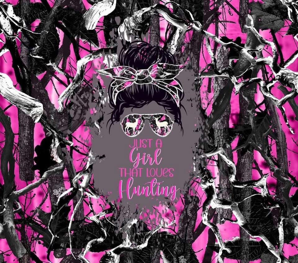 20oz Tumbler - Hunting Girl