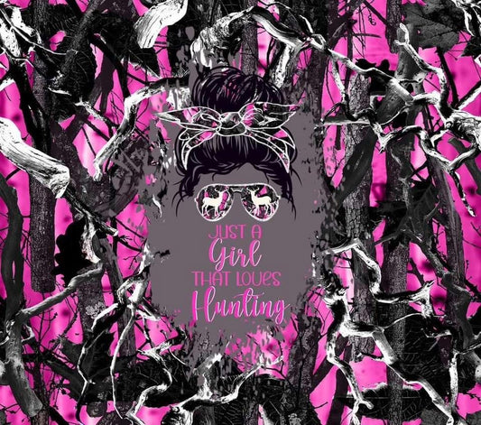 20oz Tumbler - Hunting Girl