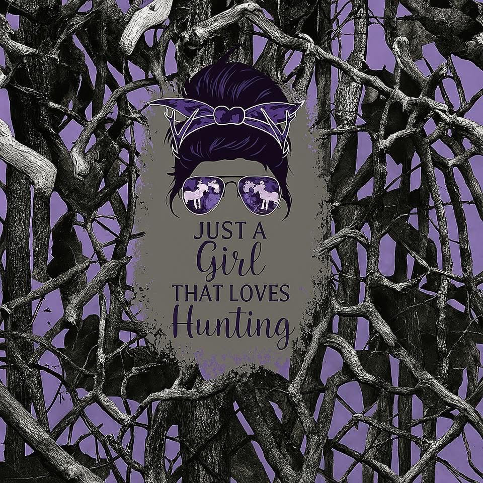20oz Tumbler - Hunting Girl