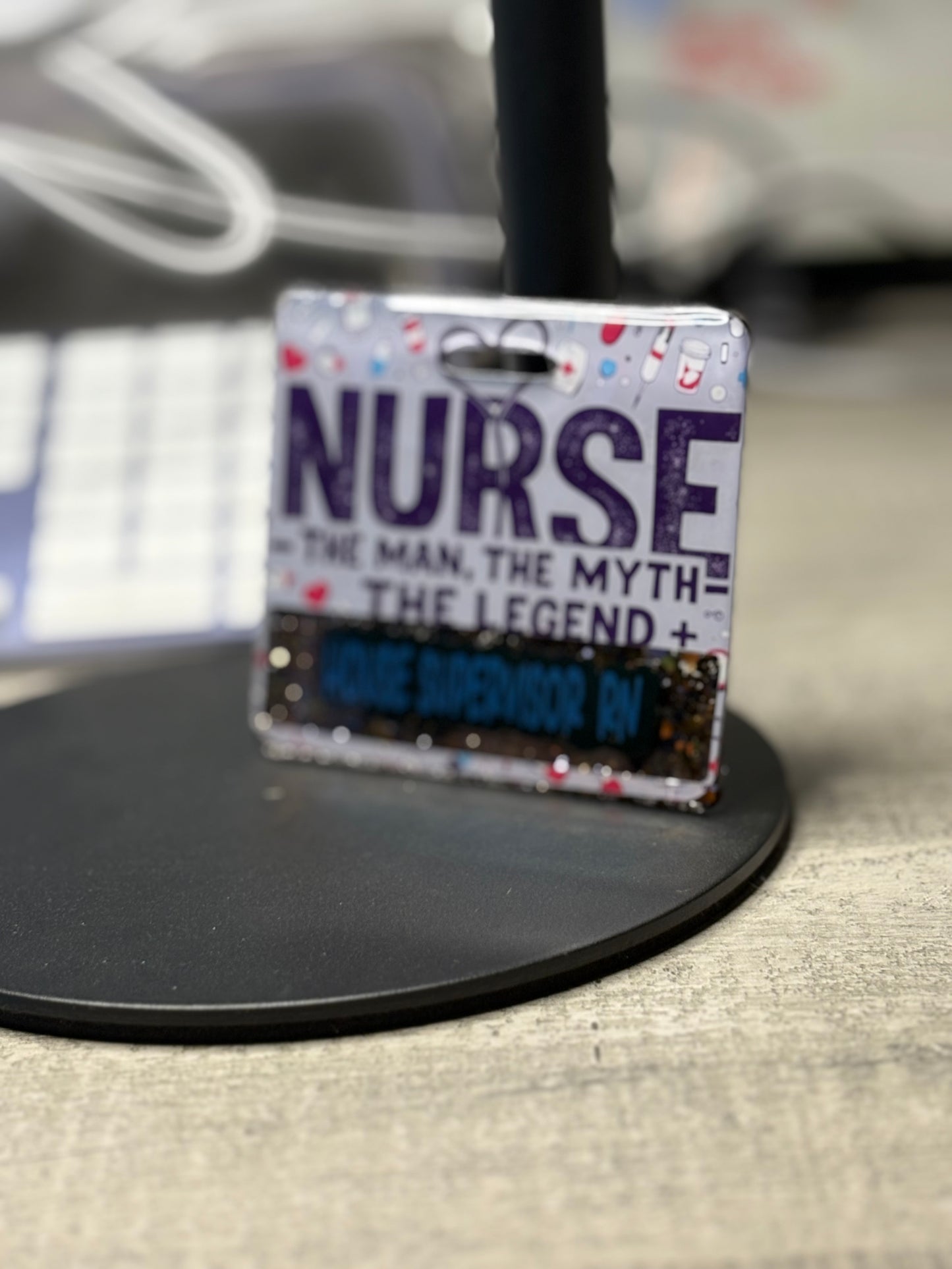 The Man The Myth and The Legend Badge Buddy