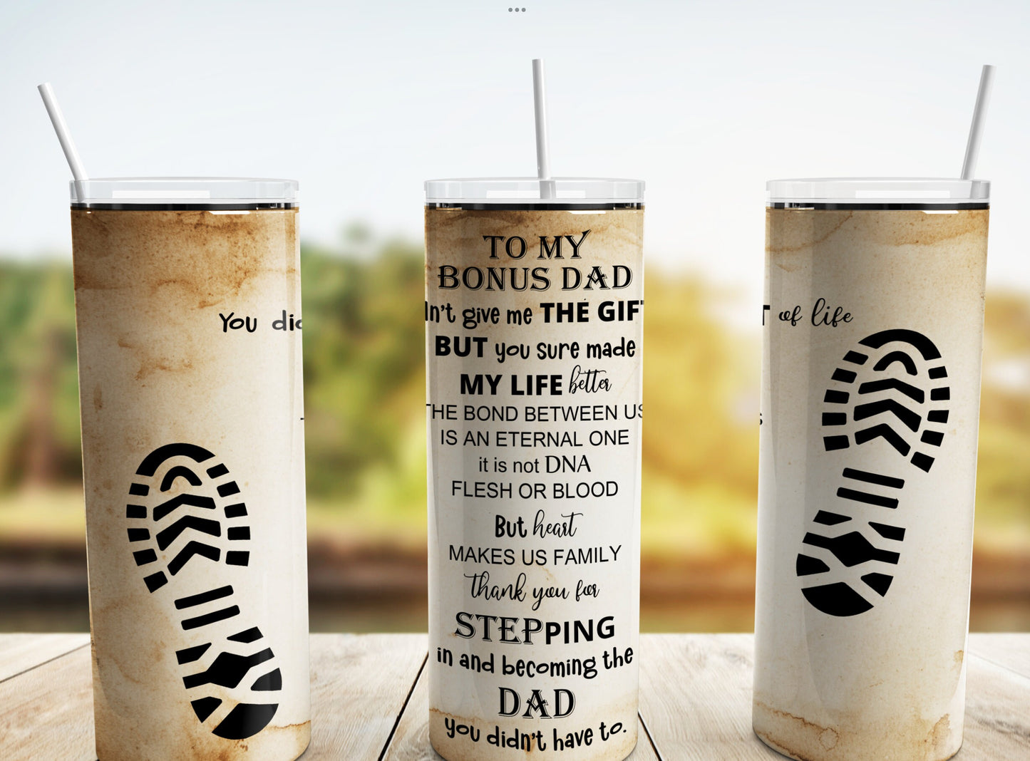 20oz Tumbler Bonus Dad