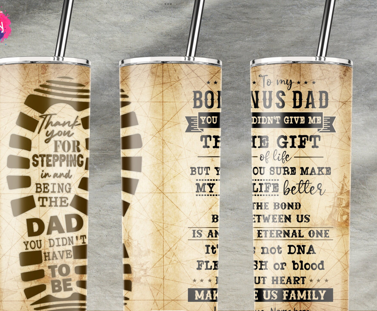 20oz Tumbler Bonus Dad