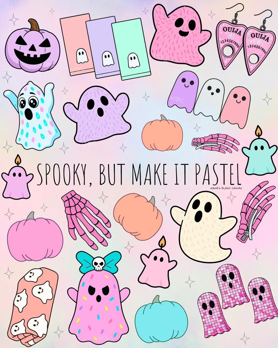 20oz Skinny Tumbler - Spooky But Make It...